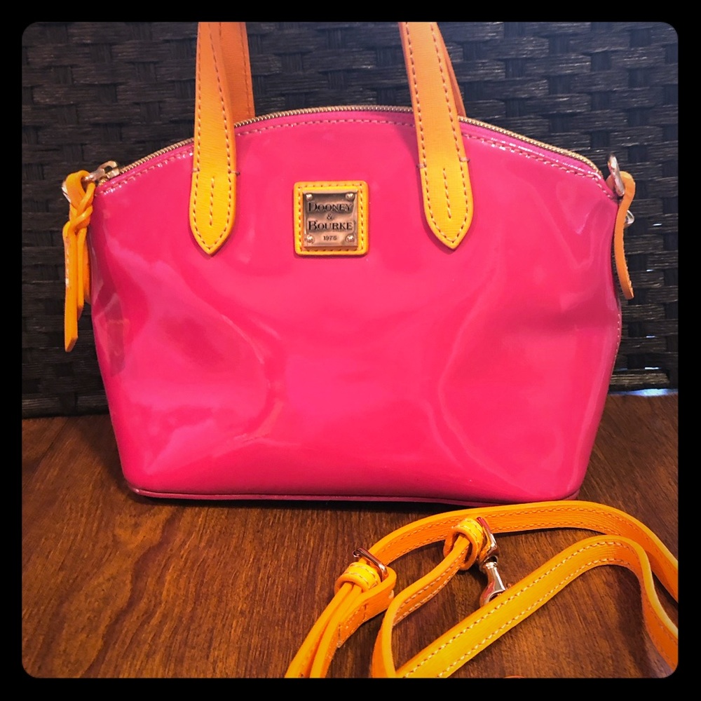 Dooney & Bourke Real patent leather